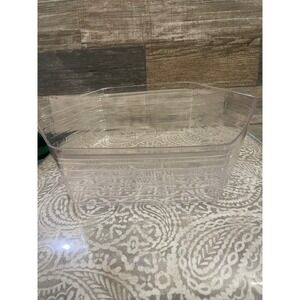 Longaberger Basket Protector Hexagon Clear Plastic Basket Liner 11" x 4"